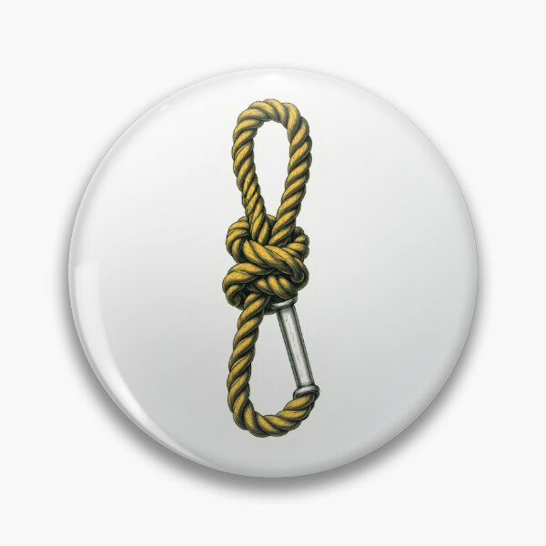 Item preview, Vintage climbing rope and carabiner designed and sold by Colorlessandco.