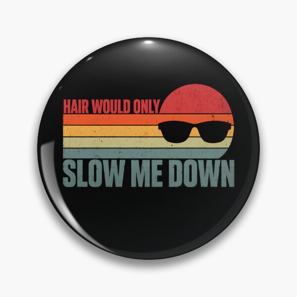 Item preview, Bald Father's Day Gift, Hair Would Only Slow Me Down T-shirt, Funny Bald Man, Fathers Day Gift for Bald Men  designed and sold by THREE LITTLE BEANS.