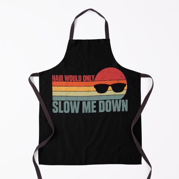 Item preview, Bald Father's Day Gift, Hair Would Only Slow Me Down T-shirt, Funny Bald Man, Fathers Day Gift for Bald Men designed and sold by THREE LITTLE BEANS.