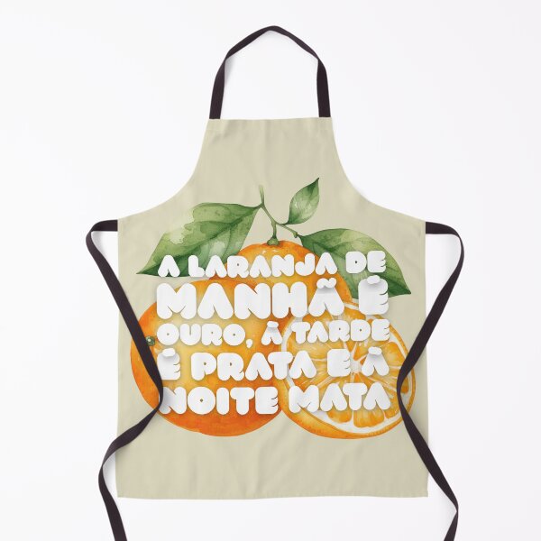 Item preview, An Orange in the Morning Is Gold, at Night It Kills (Portuguese Version) designed and sold by DILMIK..
