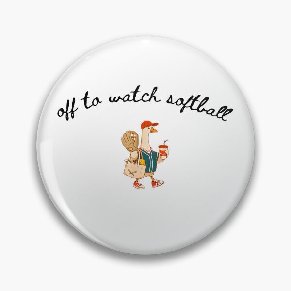 Item preview, Off to Watch Softball designed and sold by Flower-wine-.