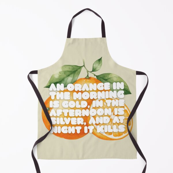 Item preview, An Orange in the Morning Is Gold, at Night It Kills (English Version) designed and sold by DILMIK..
