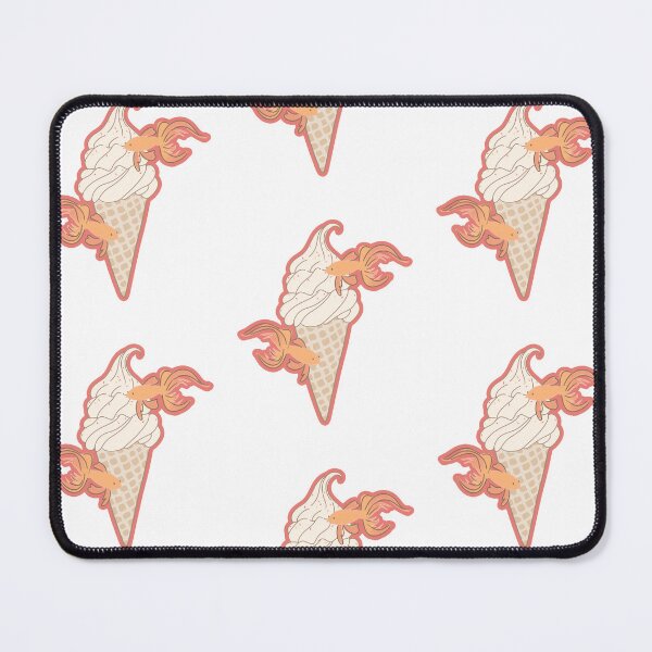 Item preview, Koi fish ice cream art designed and sold by Morningroseshop.