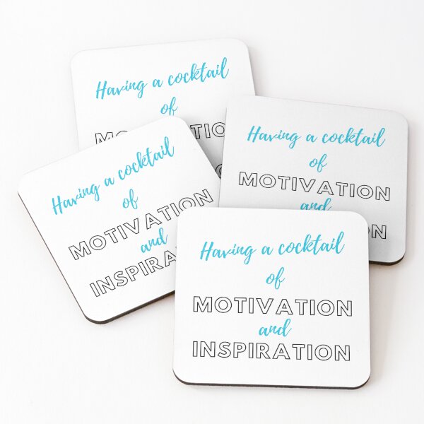 Item preview, Having a cocktail of motivation and inspiration designed and sold by ArtistTejal.