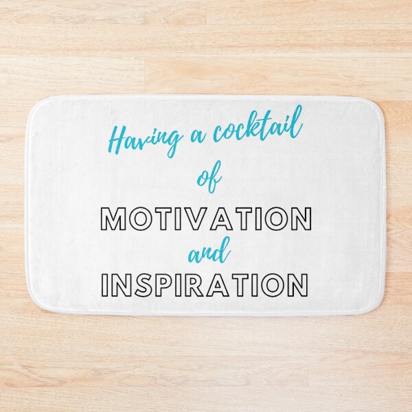 Item preview, Having a cocktail of motivation and inspiration designed and sold by ArtistTejal.
