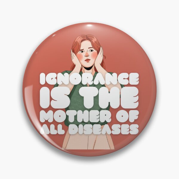 Item preview, Ignorance Is the Mother of All Diseases (English Version) designed and sold by DILMIK..