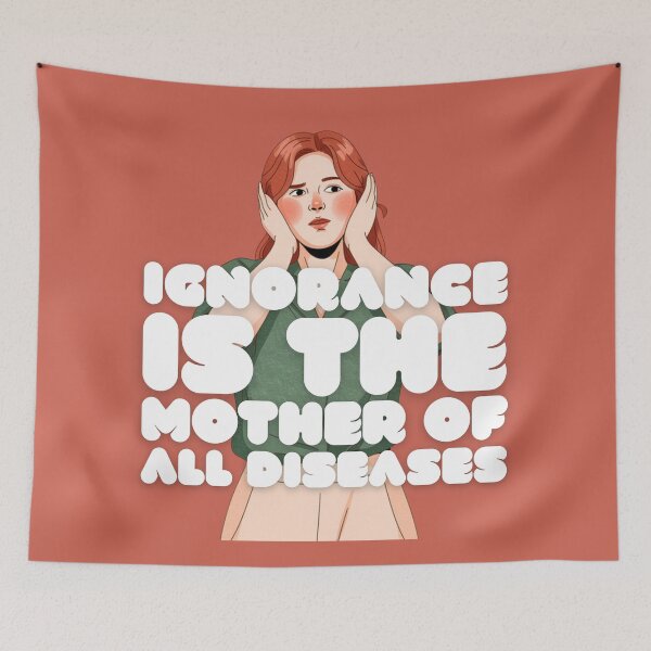 Item preview, Ignorance Is the Mother of All Diseases (English Version) designed and sold by DILMIK..