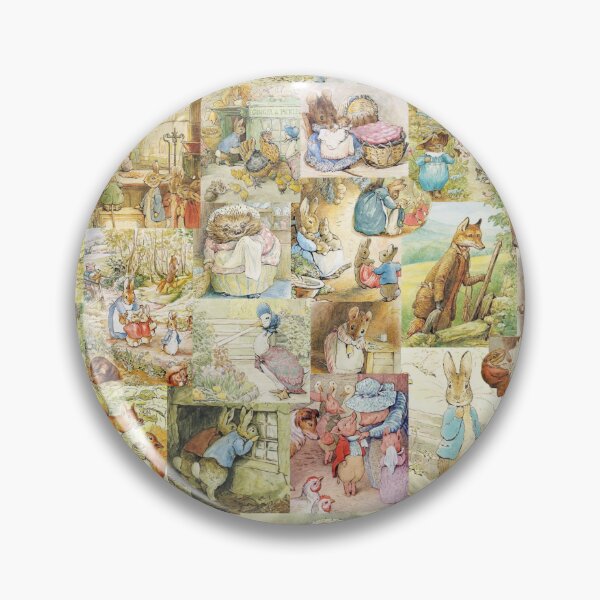 Item preview, Beatrix Potter Collage  designed and sold by BrambleBox.