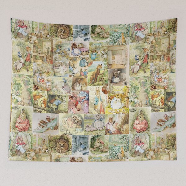 Item preview, Beatrix Potter Collage  designed and sold by BrambleBox.