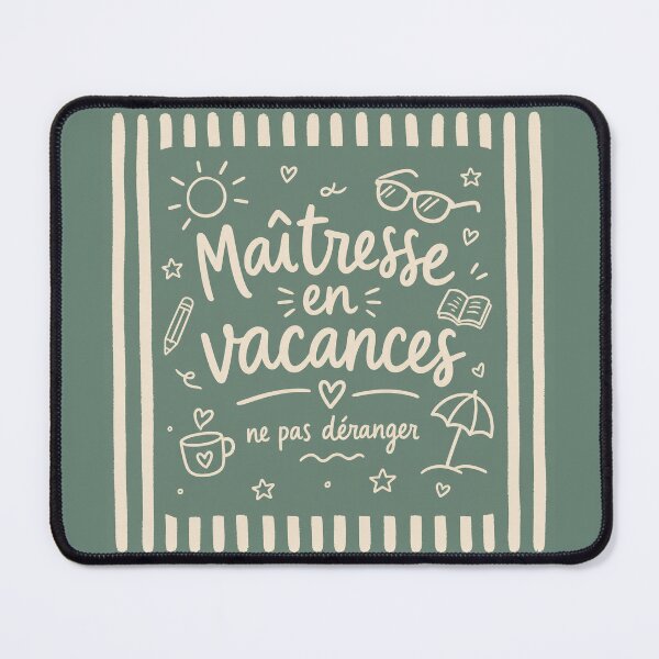 Item preview, French Teacher On Vacation Cute French Quote Design designed and sold by GogaVibeRe.
