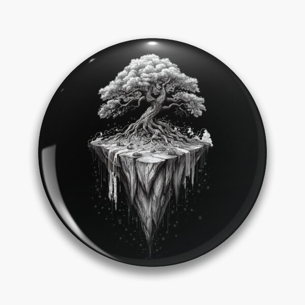 Item preview, The Floating Ancient Tree Art designed and sold by Uvaish4.