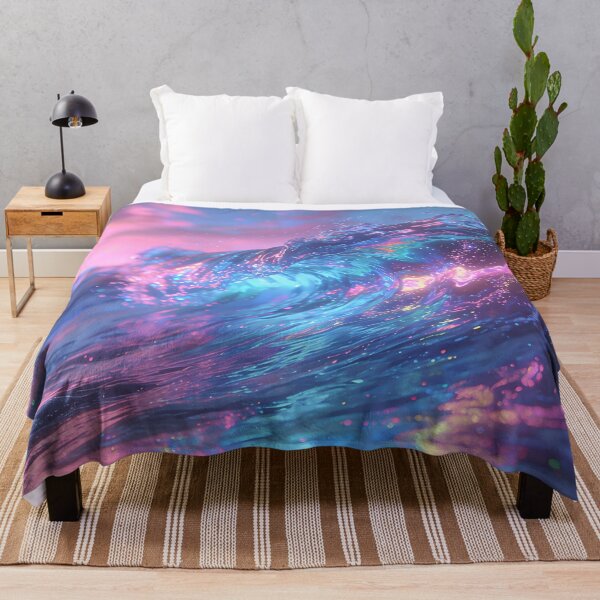 Item preview, Goa Ocean Vision – Cosmic Neon Waves designed and sold by RH Design Lab.