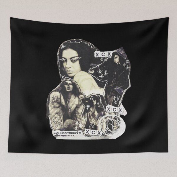 Item preview, Charli XCX Inspired Hyperpop Aesthetic Fan Art designed and sold by zigzagalo.