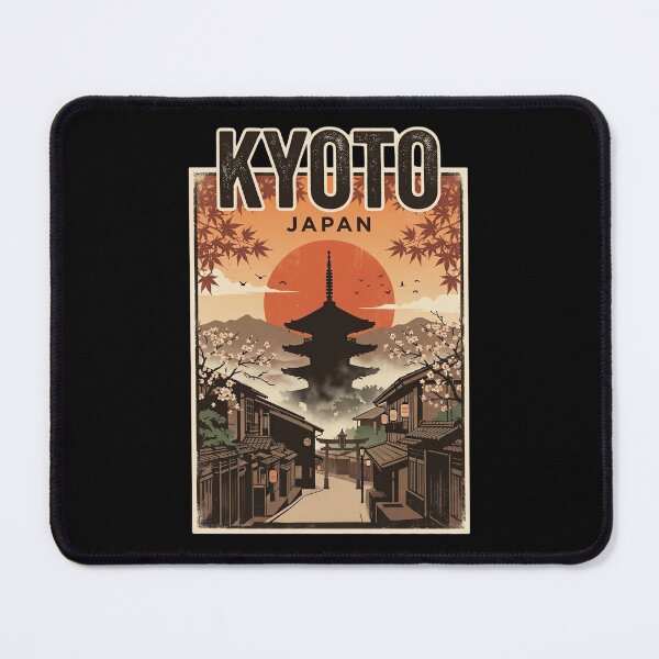 Item preview, Vintage Kyoto City Japan designed and sold by dudelinart.