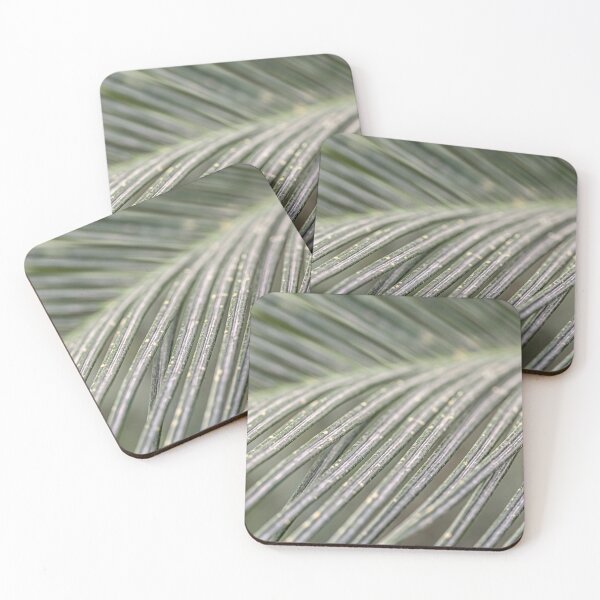 Item preview, Minimalist Sage Green Palm Leaf Macro Abstract Botanical Pattern designed and sold by MariaAbaza.