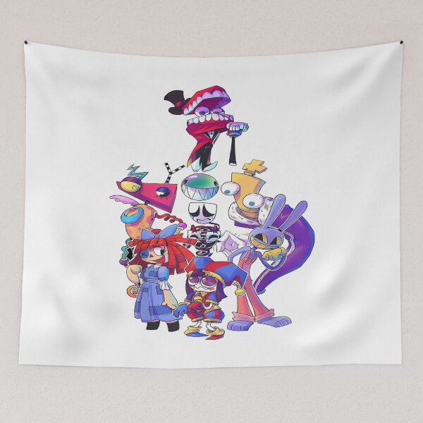 Item preview, The Amazing Digital Circus - TADC Characters - Jax -Pomni - Gangle - Ragatha - Caine - Bubble - Zooble  designed and sold by bethanyrodgers6.