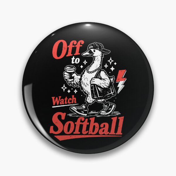 Item preview, Off to Watch Softball designed and sold by Flower-wine-.