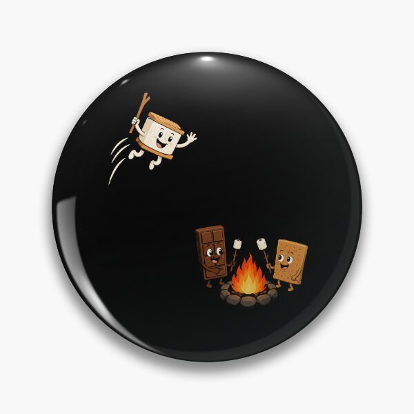 Item preview, Camping Marshmallow Funny Campfire designed and sold by zoes-ink.
