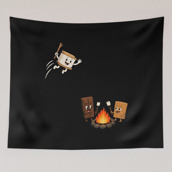 Item preview, Camping Marshmallow Funny Campfire designed and sold by zoes-ink.