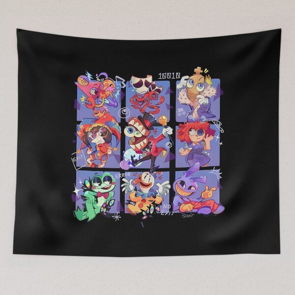 Item preview, The Amazing Digital Circus - TADC Characters - Jax -Pomni - Gangle - Ragatha - Caine - Bubble - Zooble designed and sold by bethanyrodgers6.