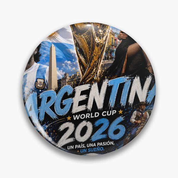 Item preview, Argentina World Cup 2026 – Un País, Una Pasión, Un Sueño designed and sold by NorthernDk_art .