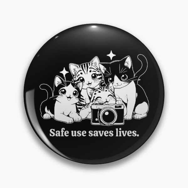 Item preview, Safe Use Saves Lives designed and sold by Flower-wine-.