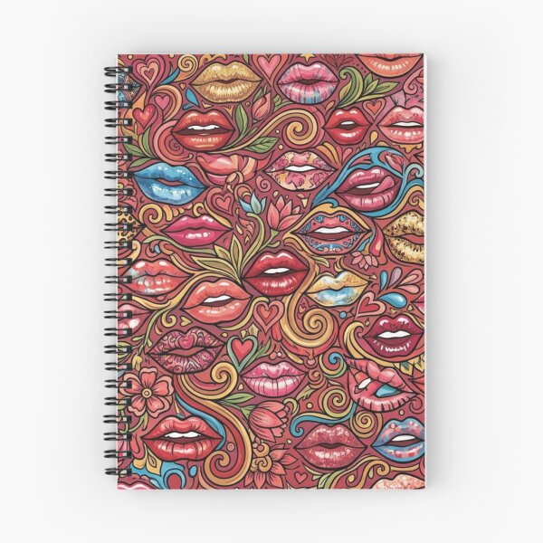 Item preview, Psychedelic Lips Pattern Art designed and sold by Imaginarium of Chaos falcon88 .