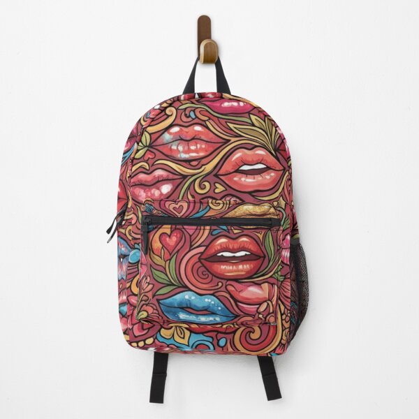 Item preview, Psychedelic Lips Pattern Art designed and sold by Imaginarium of Chaos falcon88 .
