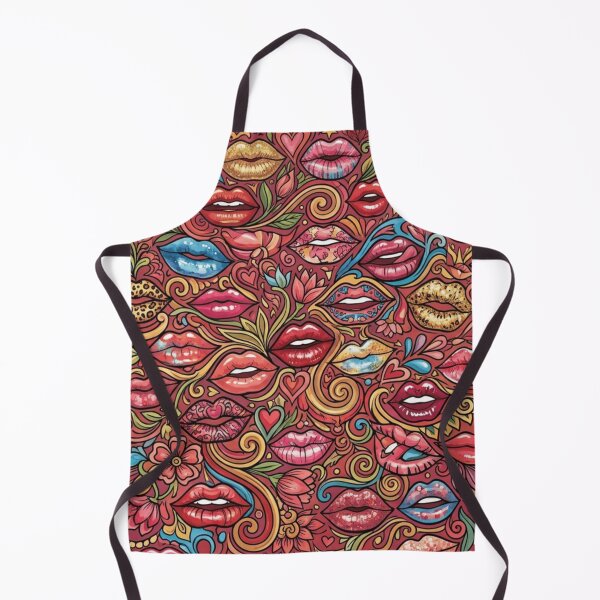Item preview, Psychedelic Lips Pattern Art designed and sold by Imaginarium of Chaos falcon88 .
