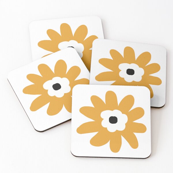 Item preview, Bold Nordic Orange Flower Motif designed and sold by Ailiida.
