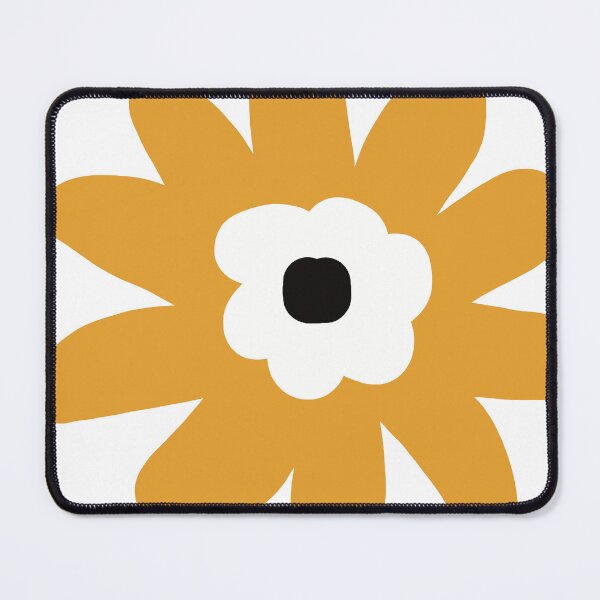 Item preview, Bold Nordic Orange Flower Motif designed and sold by Ailiida.