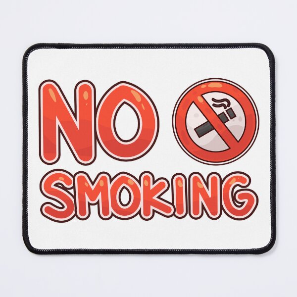 Item preview, No Smoking Sign - Minimalist Bold Graphic Illustration designed and sold by debbiebento.