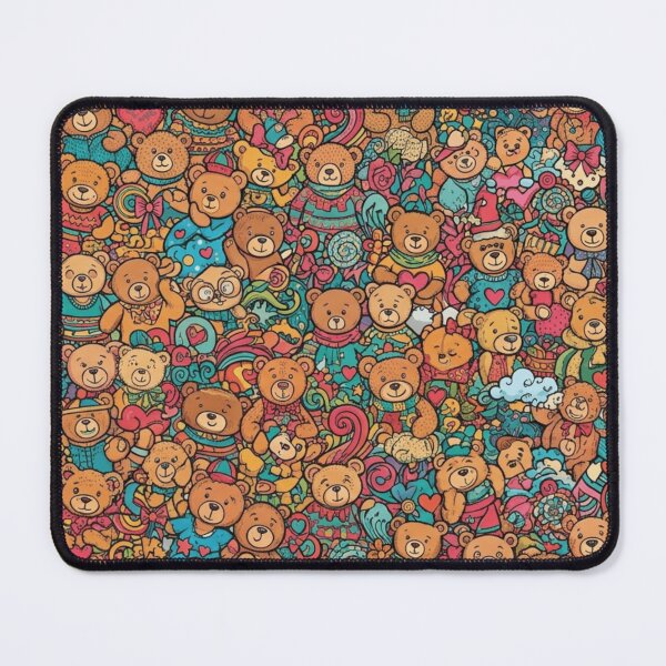Item preview, Cute Teddy Bear Pattern designed and sold by Imaginarium of Chaos falcon88 .