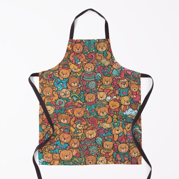 Item preview, Cute Teddy Bear Pattern designed and sold by Imaginarium of Chaos falcon88 .