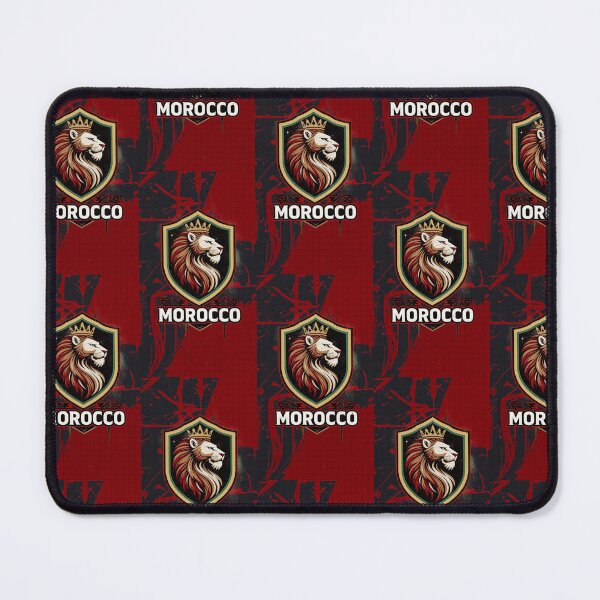 Item preview, Morocco Royal Lion Shield T-Shirt designed and sold by djovan.