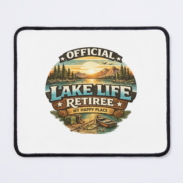 Item preview, Official Lake Life Retiree T-Shirt Funny Retirement designed and sold by CozyRetirementGifts.