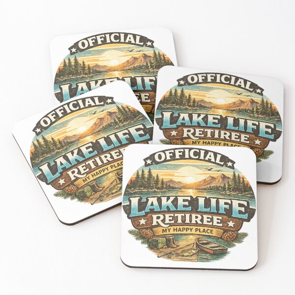 Item preview, Official Lake Life Retiree T-Shirt Funny Retirement designed and sold by CozyRetirementGifts.