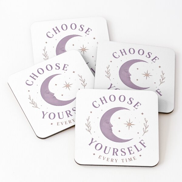Item preview, Choose Yourself Every Time Celestial Moon designed and sold by Hazelartdesign.