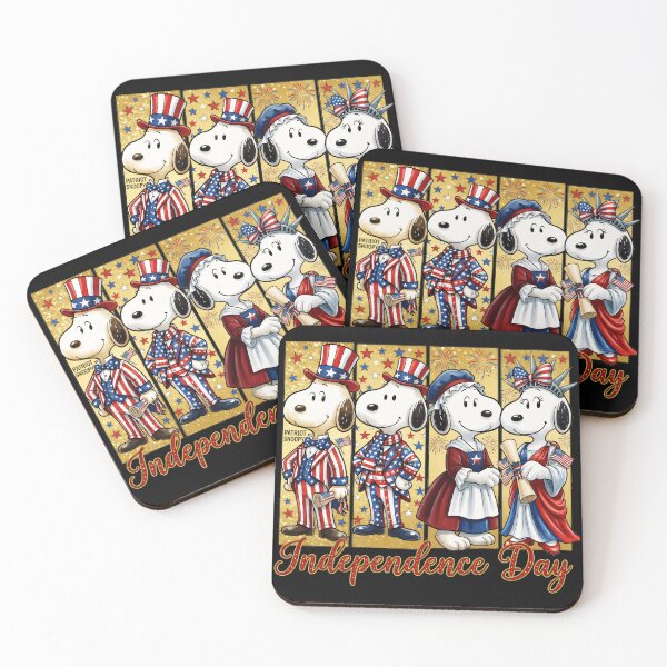 Item preview, Independence Day Snoopy American Patriot Fourth Of July Celebration designed and sold by LysiTHWIP.
