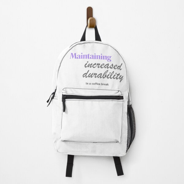 Item preview, Maintaining increased durability in a coffee break designed and sold by ArtistTejal.