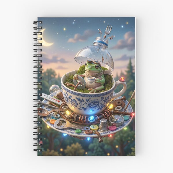Item preview, Frog Inventor’s Tea Break designed and sold by CuteRage.