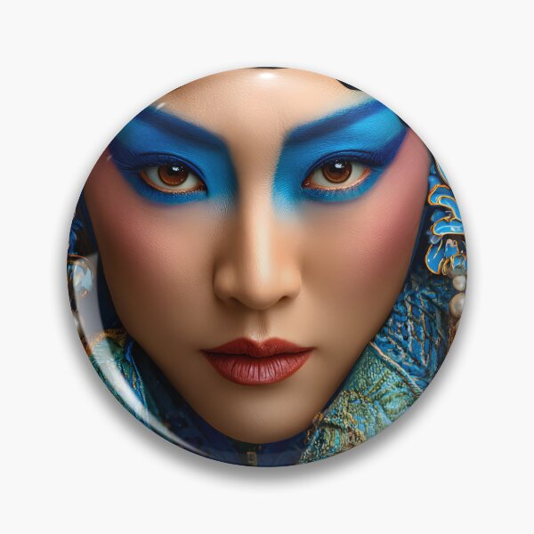 Item preview, Elegant Chinese Opera Makeup and Traditional Attire designed and sold by Artessie.