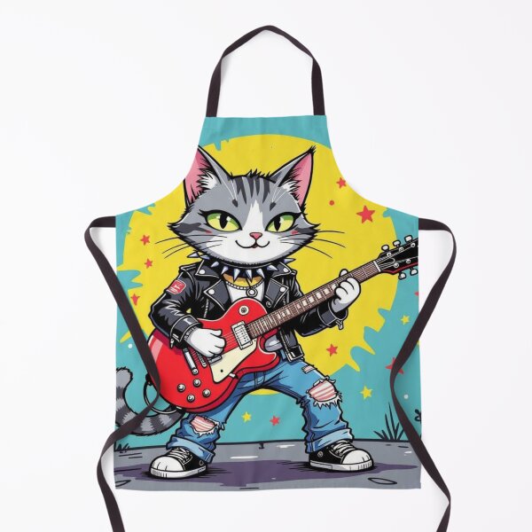 Item preview, Punk cat designed and sold by ZeusGallery.