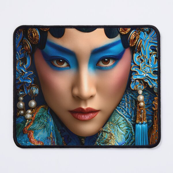 Item preview, Elegant Chinese Opera Makeup and Traditional Attire designed and sold by Artessie.