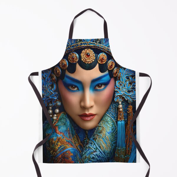 Item preview, Elegant Chinese Opera Makeup and Traditional Attire designed and sold by Artessie.