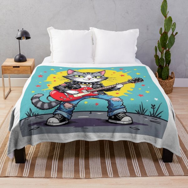 Item preview, Punk cat designed and sold by ZeusGallery.