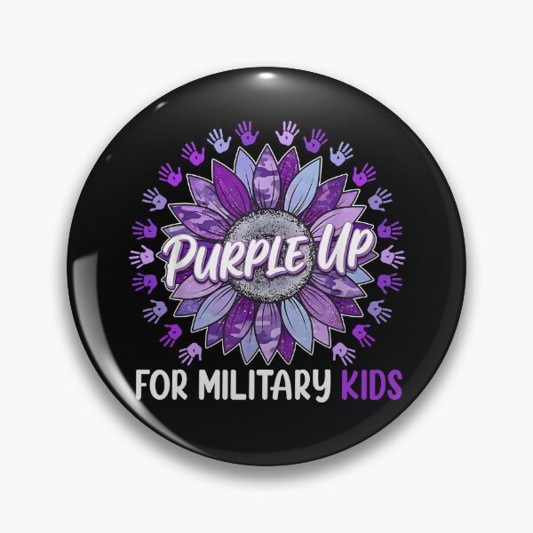 Item preview, Purple Up For Military Kids designed and sold by Flower-wine-.