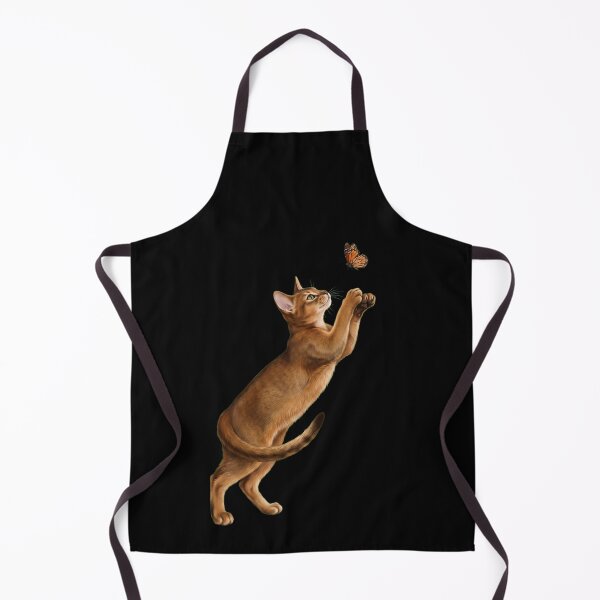 Item preview, Abyssinian Cat with Butterfly Kitten Mom Owner designed and sold by TerryConnells.