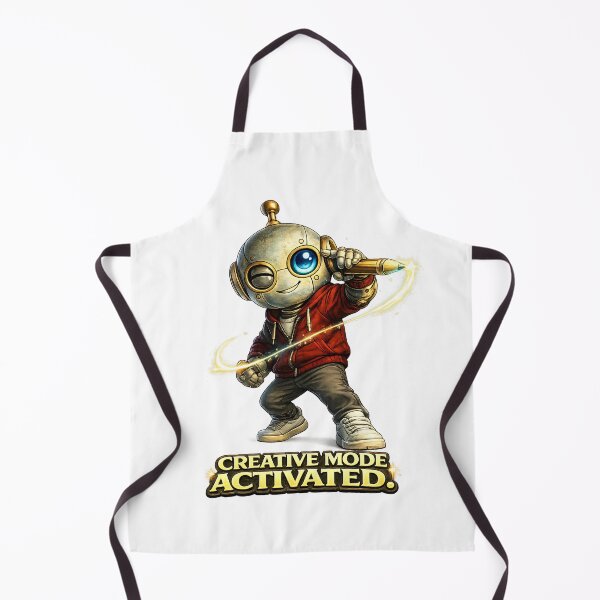 Item preview, Friendly Robot – Creative Mode Activated Design designed and sold by Yomere.