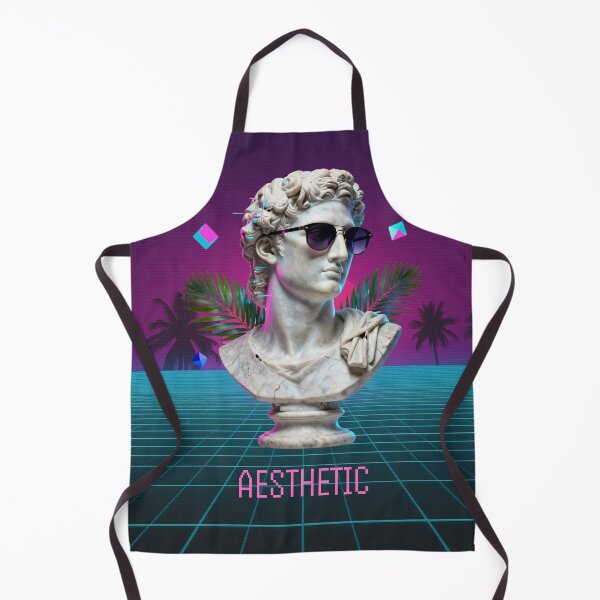 Item preview, Vaporwave Aesthetic David Statue Neon Sunset designed and sold by CREATIVO STUDIO.